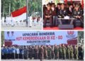 Kapolres Apresiasi Upacara HUT ke-80 Kemerdekaan Republik Indonesia di Pemkab Gresik