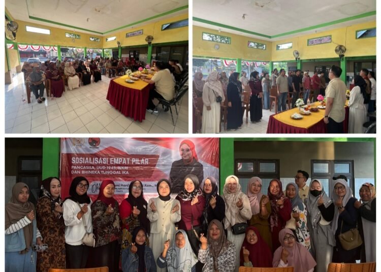 Momen HUT RI, Nila Yani Hardiyanti DPR RI Gelar Sosialisasi Dorong Pembangunan Ekonomi Masyarakat Melalui Nilai-Nilai 4 Pilar Kebangsaan