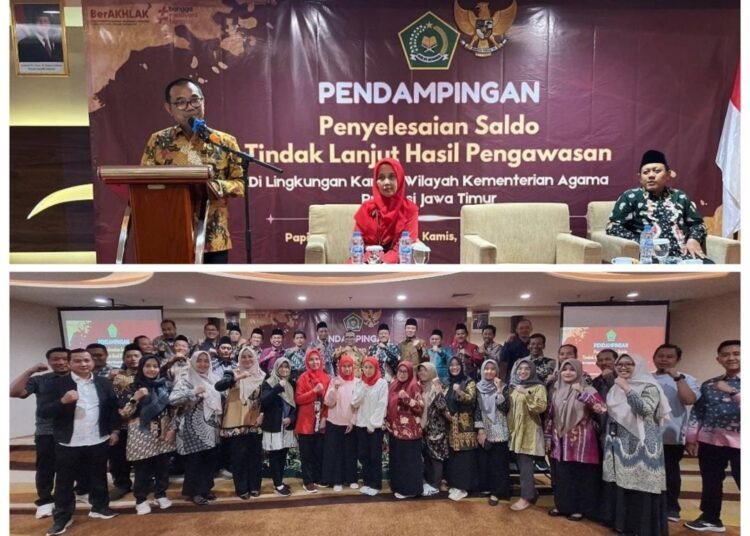 Itjen Kemenag RI Lakukan Pendampingan di Kemenag Jatim Wujudkan Wilayah Bebas dari Korupsi
