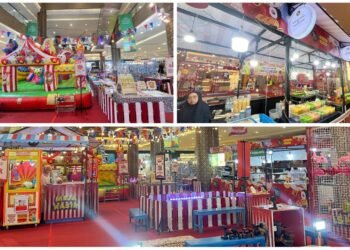Seru Full Happy !! Gressmall Hadirkan Carrousel Fair Wahana Permainan Indoor Terbesar di Jawa Timur