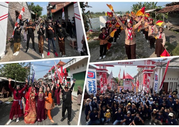 Bersama Majukan Desa, Pemdes Lowayu Dukun Sukses Gelar Karnaval HUT RI Penuh Suka Cita