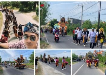 Istimewa !! Kirab Budaya Peringatan HUT RI ke-80 “Dalegan Bersatu dalam Keberagaman Nusantara”
