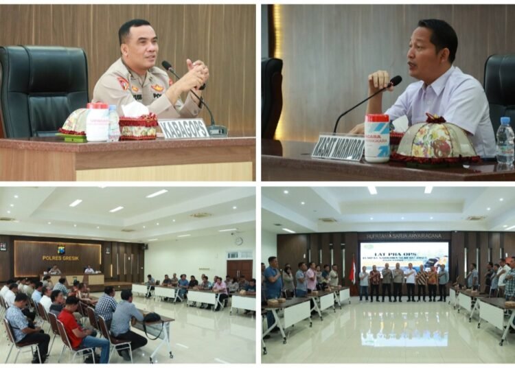 Polres Gresik Gelar Operasi Tumpas Narkoba Semeru 2025: Sasar Pengedar hingga Jaringan Sindikat