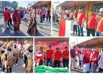 Ribuan Warga Mojopurowetan Guyub Rukun Meriahkan Jalan Sehat Kemerdekaan: Bertabur Hadiah Mulai Lemari Plastik, Mesin Cuci hingga Sepeda Listrik