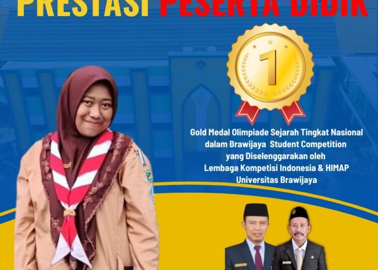 September Bertabur Prestasi, Siswa MAN 1 Gresik Raih Medali Emas di Olimpiade Sejarah Tingkat Nasional