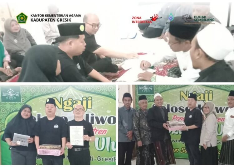 Kisah Gao Jun, Investor Kereta Cepat asal Tiongkok Resmi Memeluk Islam di Pondok Pesantren Khozainul Ulum Sidowungu Menganti