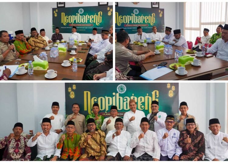 Sentuhan Humanis MUI Gresik: Gelar Ngopi Bareng, Ulama dan Tokoh Masyarakat Kompak Jaga Kondusivitas Kota Wali