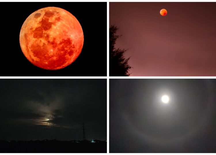 MEMBACA GERHANA BULAN MERAH DARAH Catatan Moment Gerhana Bulan Total, 8 September 2025