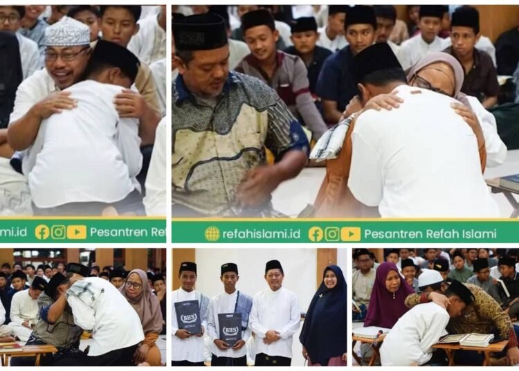Subhanallah, Tangis Haru Kembali Menyeruak di Pesantren Refah Islami Tatkala Dua Santri Jadi Hafidh Ke-87 & 88