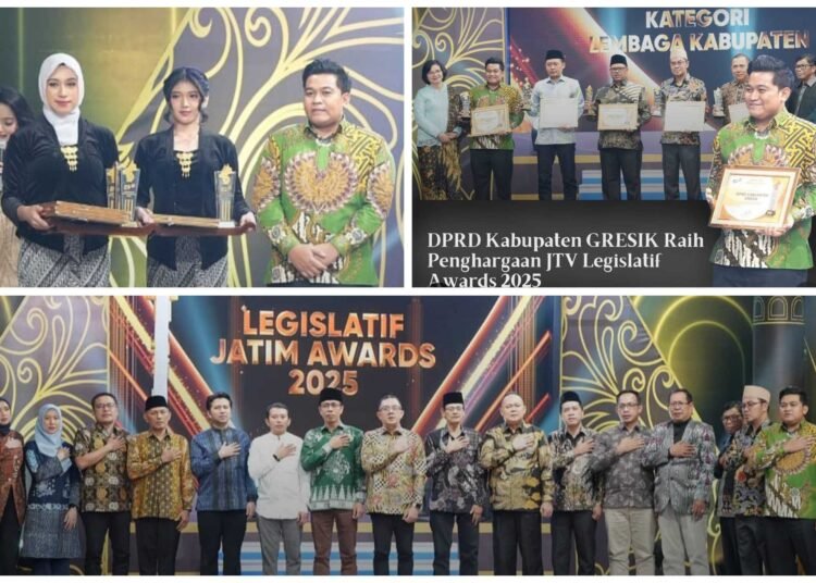 Istimewa !! DPRD Gresik Raih Penghargaan Kinerja Terbaik dalam Pembangunan Daerah