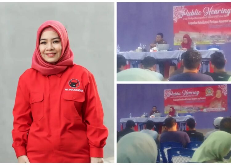 Anggota DPRD Gresik Elvita Yuliati Apresiasi Antusias Warga Ikuti Public Hearing Penuh Semangat