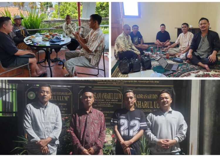 Buka Pintu Rezeki, Ketua PENGDA Jawa Timur Gus Rahman Silaturahmi ke KH. Dawami Plumpungrejo Kademangan Blitar