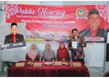 Gelar Public Hearing, Noto Utomo DPRD Gresik Siap Perjuangan Seluruh Aspirasi Masyarakat