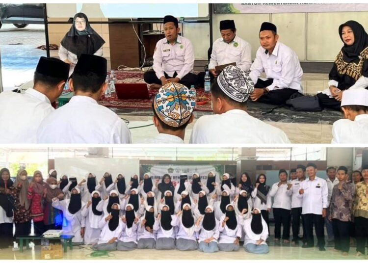 Cetak Generasi Qur’ani,  KUA Manyar Gelar Bimbingan Remaja Usia Sekolah di Pondok Pesantren Al Amin