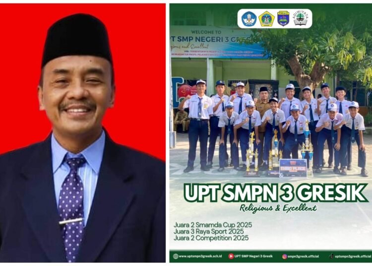 Joosss !! Tim Futsal UPT SMPN 3 Gresik Ukir Prestasi Gemilang di Berbagai Competition Bergengsi 2025