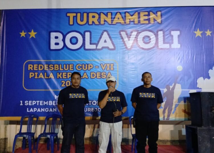 Serunya Turnamen Bola Voli Redesblue Cup VII Piala Kepala Desa Bulurejo Benjeng