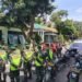 Kodim 0817/Gresik dan Banser Gelar Patroli Bersama Jaga Keamanan Kota Santri