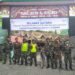 Kolaborasi TNI-Banser Amankan Gelaran Syiar Maulid Yayasan Nur Muhammad Ponpes Nurul Qur’an Al-Istiqomah Sukorejo Bungah