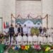 Bersama Ketua Muslimat Gresik, IGTK- RA MNU Panceng Semarakkan Peringatan Maulid Nabi