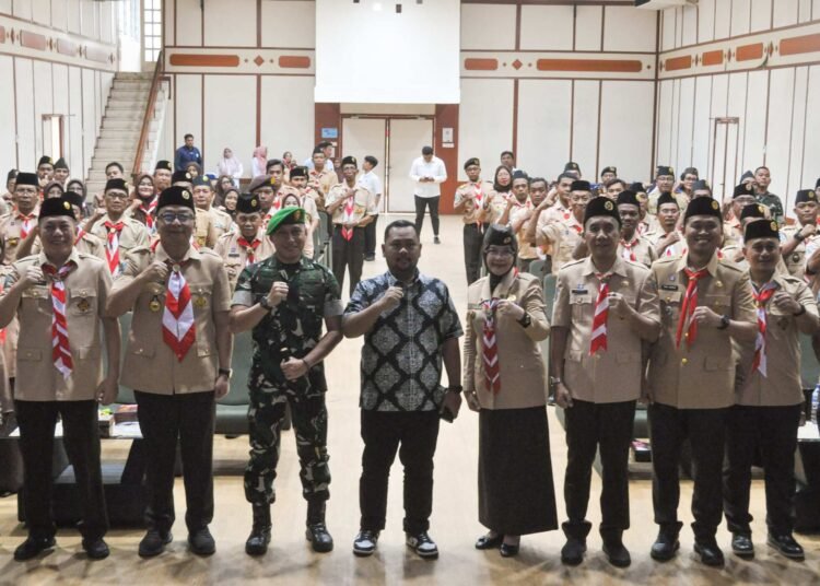 Dandim Gresik Tegaskan Siap Bersinergi Bersama Gerakan Pramuka Bentengi Generasi Muda