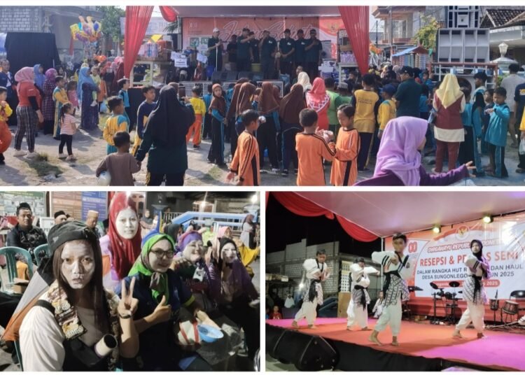 Sukses Gelar HUT RI ke-80, Kades Sungonlegowo Bungah Sampaikan Terima Kasih kepada Warga