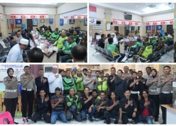 Polres Gresik Bersama Komunitas dan Stakeholder Gelar Deklarasi Damai Wujudkan Kota Wali Aman dan Kondusif