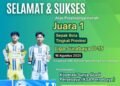 Tak Hanya Akademik, Siswa MAN 2 Gresik juga Berkilau di Dunia Olahraga: Raih Juara 1 Sepak Bola Tingkat Provinsi