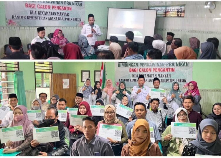 Seru !! Puluhan Calon Pengantin Ikuti Bimbingan Perkawinan Wujudkan Keluarga Sakinah, Mawaddah, dan Warahmah