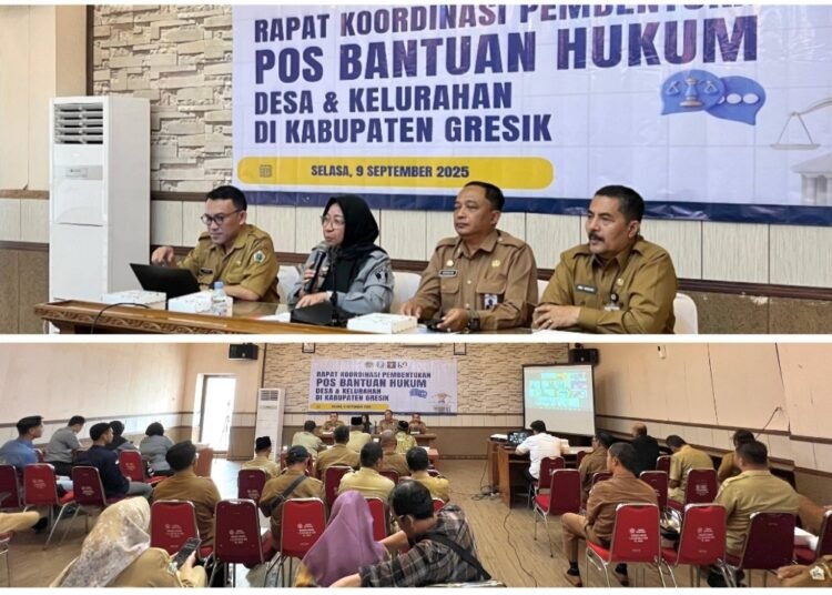 Bagian Hukum Pemkab Gresik Siap Fasilitasi Pembentukan Posbankum Desa/Kelurahan Demi Pelayanan Terbaik untuk Masyarakat
