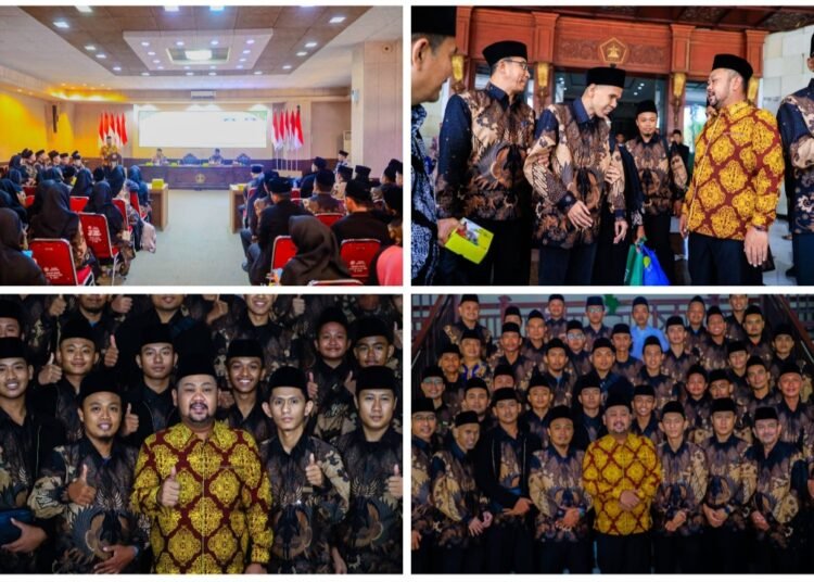 Gudangnya Santri, Bupati Gus Yani Penuh Optimis Lepas Kafilah Kabupaten Gresik Berlaga di MTQ XXXI Jawa Timur