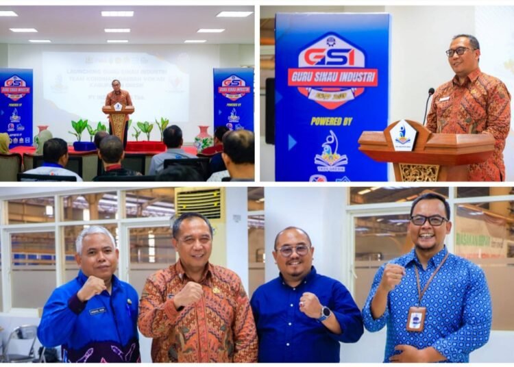 Kolaborasi Strategis Rumah Vokasi, Kadin dan Pemkab Gresik Lahirkan Launching Guru Sinau Industri di PT Indospring