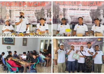 Turnamen Catur Forkopimcam Bungah Cup 2025 Resmi Bergulir: Wadah Silaturahmi dan Gali Potensi