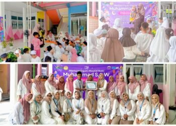 Ratusan Siswa TK PIKA Petrokimia Gresik Antusias Ikuti Acara Berkisah dan Penggalangan Donasi di Momen Maulid Nabi