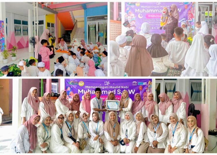 Ratusan Siswa TK PIKA Petrokimia Gresik Antusias Ikuti Acara Berkisah dan Penggalangan Donasi di Momen Maulid Nabi