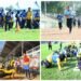 Penuh Semangat !! Polres Gresik Gelar Tes Kesamaptaan Jasmani di Stadion Petrokimia