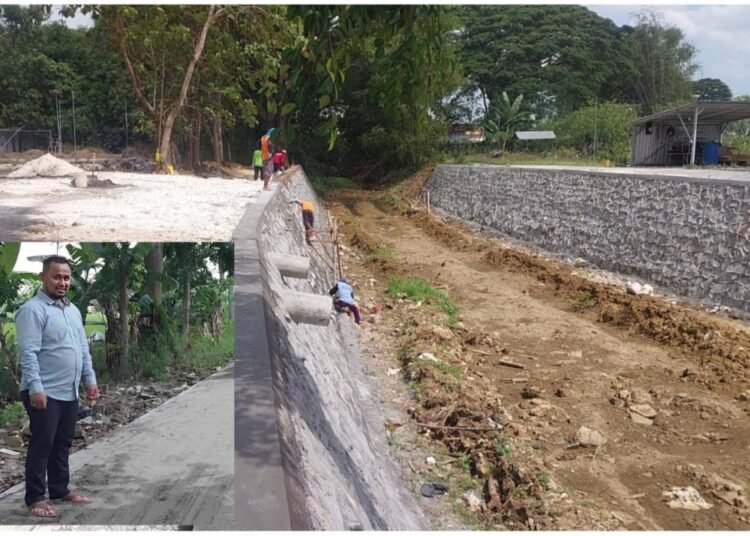 Dukung Ketahanan Pangan, Pemdes Sawo Dukun Rehabilitasi Waduk Joho Demi Sejahterakan Petani