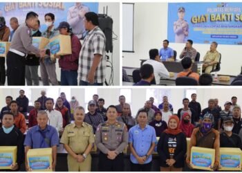 Peringati HUT Lantas ke-70, Polres Gresik Gelar Baksos dan Pelatihan UMKM bagi Pekerja Terdampak PHK