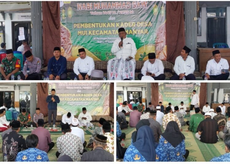 Camat Manyar Apresiasi Pembentukan Kader Penggerak MUI Desa: Berikan Layanan Terbaik untuk Umat