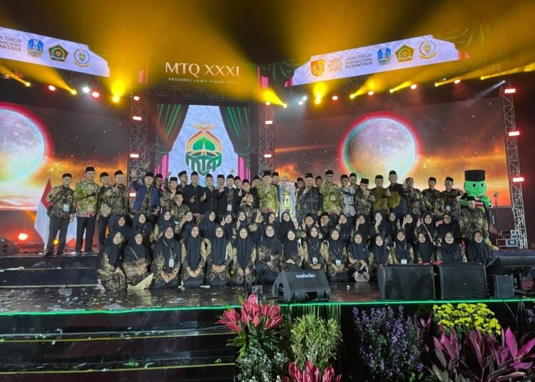 Alhamdulillah, Kabupaten Gresik Sukses Raih Juara Umum MTQ XXXI Jawa Timur 2025