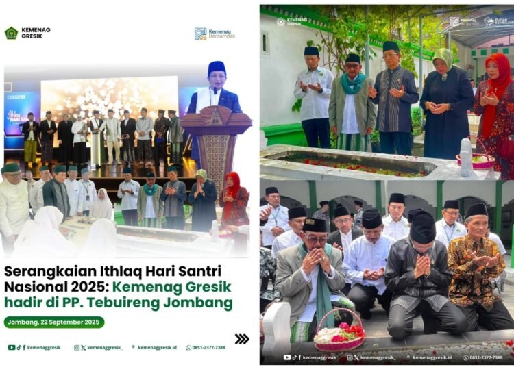 Kepala Kemenag Gresik Hadiri Kick Off Peringatan Hari Santri Nasional 2025