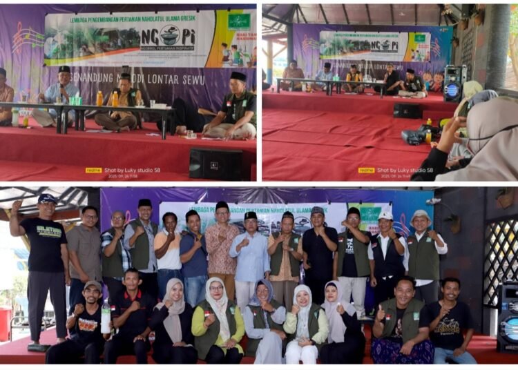 PC LPPNU Gresik Gelar Peringatan Hari Tani Nasional ke-62 Bertajuk “Ngopi” Ngobrol Pertanian Inspiratif di Wisata Lontar Sewu