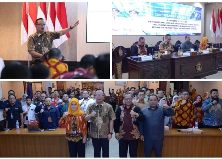 Sebentar Lagi Kota Gresik Bebas Kabel Semrawut: Bakal Relokasi ke Jaringan Utilitas Bawah Tanah