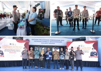 Kapolres dan Bupati Dampingi Kapolda Jatim Resmikan SPPG Yayasan Kemala Bhayangkari Gresik