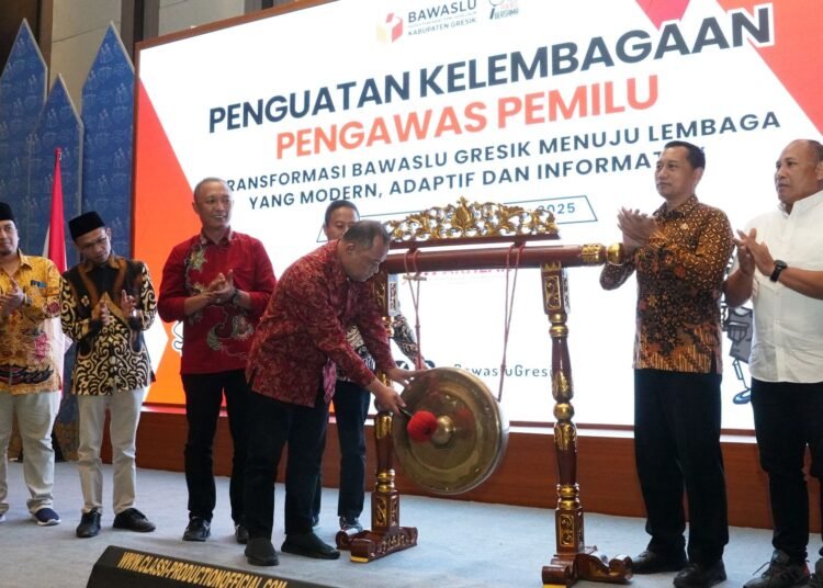 Bawaslu Gresik Gelar Giat Penguatan Kelembagaan Menuju Lembaga Modern, Adaptif, dan Informatif