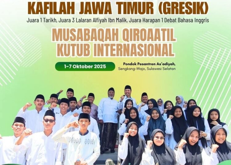 Santri Gresik Ukir Sejarah Baru Raih Prestasi Gemilang di Ajang MQK Internasional 2025