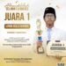 Luar Biasa !! Lomba Dakwah Tingkat Nasional, Santri Refah Islami Juaranya