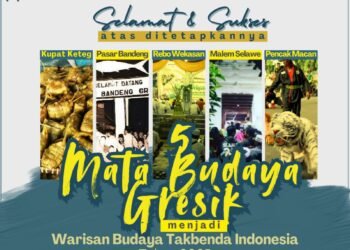 DKG Bersyukur 5 Mata Budaya Gresik Resmi Ditetapkan Menjadi Warisan Budaya Takbenda Indonesia 2025