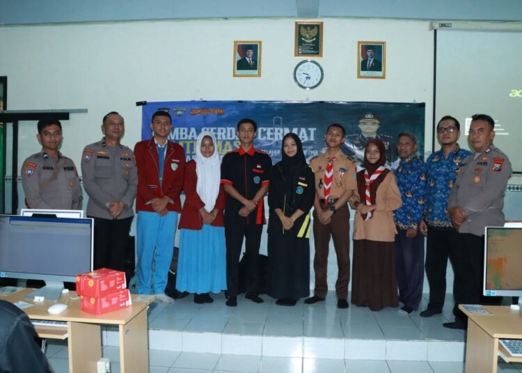 Polres Gresik Gelar Lomba Cerdas Cermat Kamtibmas: Bangun Generasi Muda Cerdas, Berkarakter, dan Sadar Keamanan