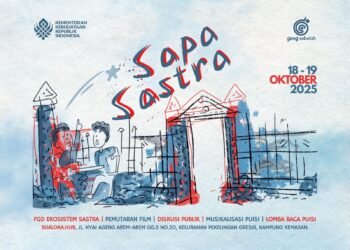 Yayasan Gang Sebelah Perkuat Ekosistem Sastra di Gresik lewat Sapa Sastra 2025: Gelar Diskusi, Pertunjukan Seni, hingga Kompetisi Literasi