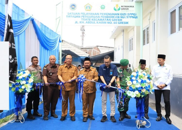 Pembangunan SPPG Dapur Gizi Hibrid Tuntas Berkat Kolaborasi Pemkab, PT Petrokimia Gresik dan Yayasan PPNU Trate